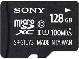 ソニー/microSDXCメモリーカードUHS-IClass10 128GB/SR-128UY3A