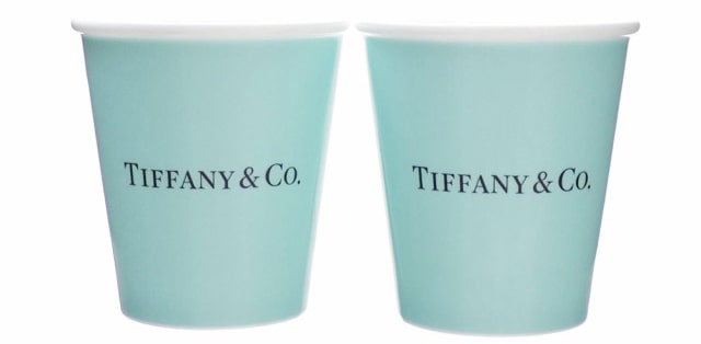ティファニー TIFFANY＆CO. ボーンチャイナ カップ 2個セット