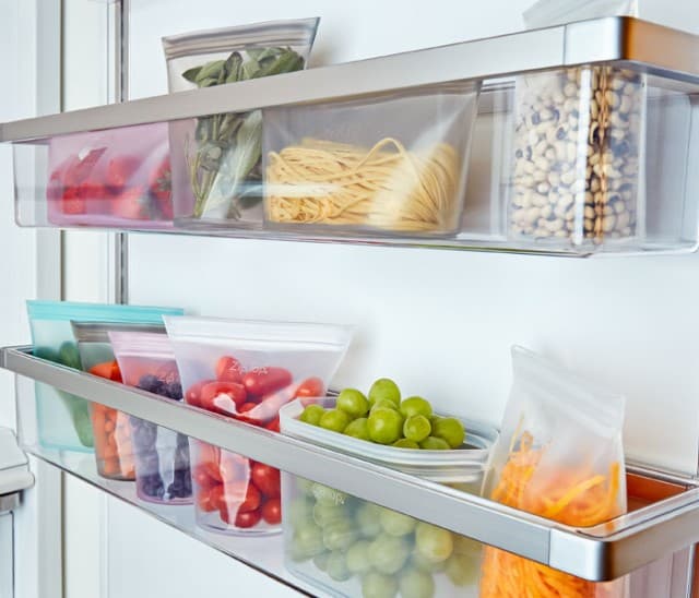 冷蔵・冷凍庫の食材保存にピッタリ