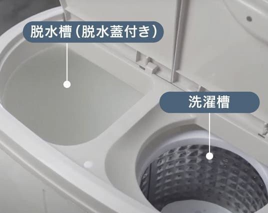 『二槽式洗濯機 3.6kg CBJAPAN TYO-02』