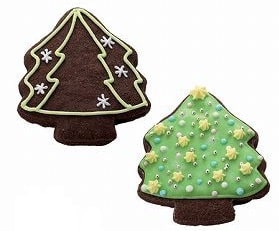 クリスマスツリー型のクッキー型