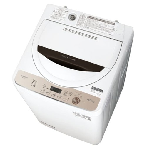 ◆シャープ　全自動洗濯機　ES-GE6E（洗濯容量6kg）