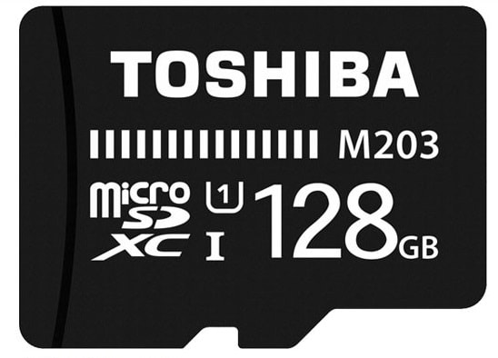 microSDカードmicroSDXC 128GB Toshiba 東芝 UHS-I U1 100MB/S