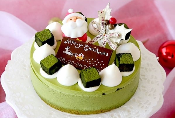 抹茶ムース クリスマスケーキ